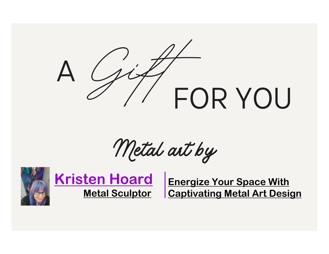 Kristen Hoard Metal Art Gift Card