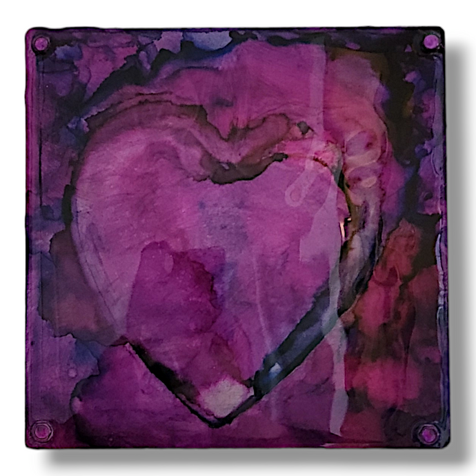 Heart Art Purples ($135)