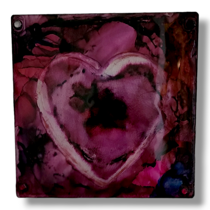 Heart Art Mauve ($135)