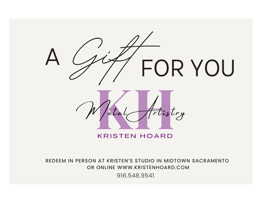 Kristen Hoard Metal Art Gift Card