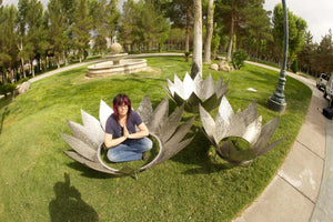 Stainless Steel Lotus Fire Pit (Call for Quote)