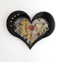 Steampunk Heart: Robot Love ($140) 10" x 8"