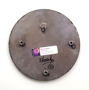 Metal Wall Art:  OM Symbol - Purple ($75) 7.5" diameter