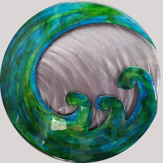 Metal Wall Art: Surf Dancer by Kristen Hoard ($225)
